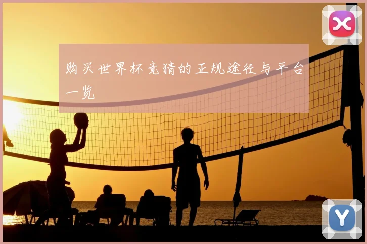 购买世界杯竞猜的正规途径与平台一览